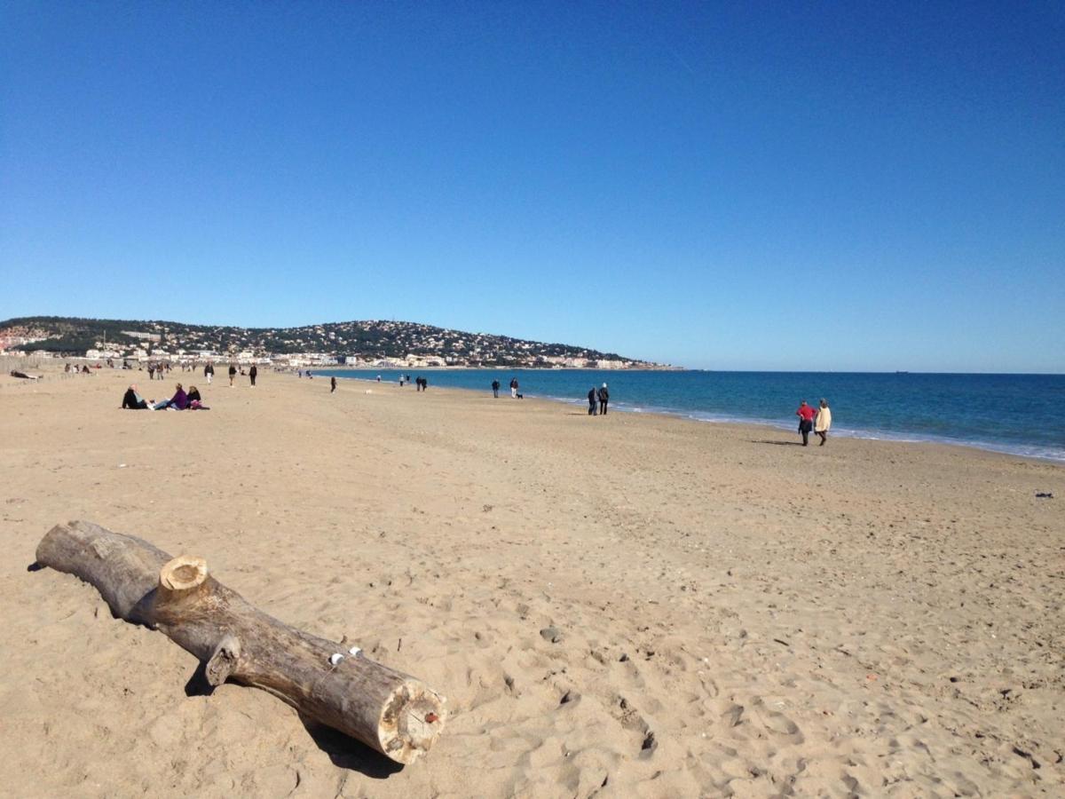 3P Climatise Avec Parking, Piscine, Proche Plage Et Commerces A Sete - Fr-1-338-497 Sète Exterior foto