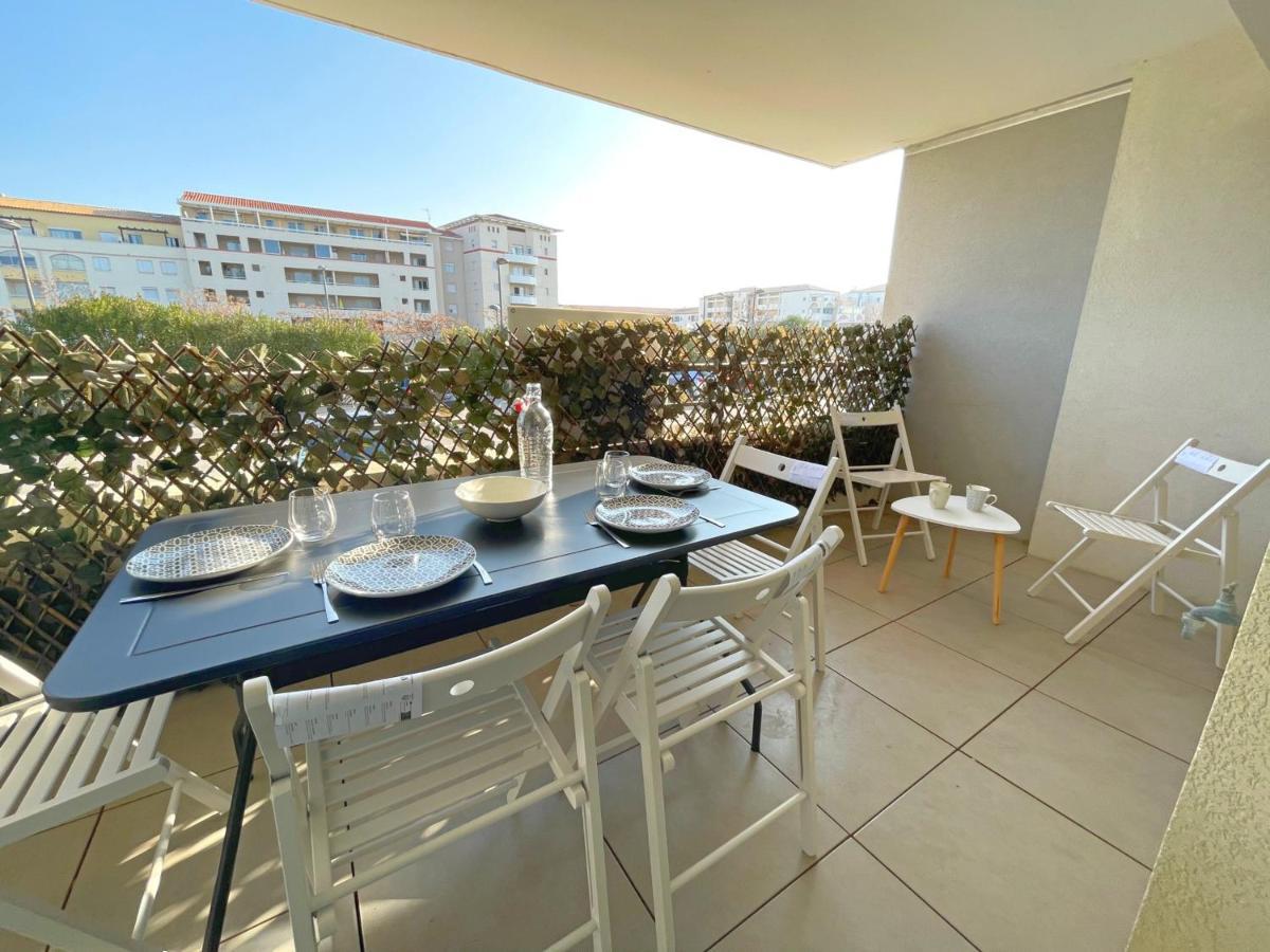 3P Climatise Avec Parking, Piscine, Proche Plage Et Commerces A Sete - Fr-1-338-497 Sète Exterior foto